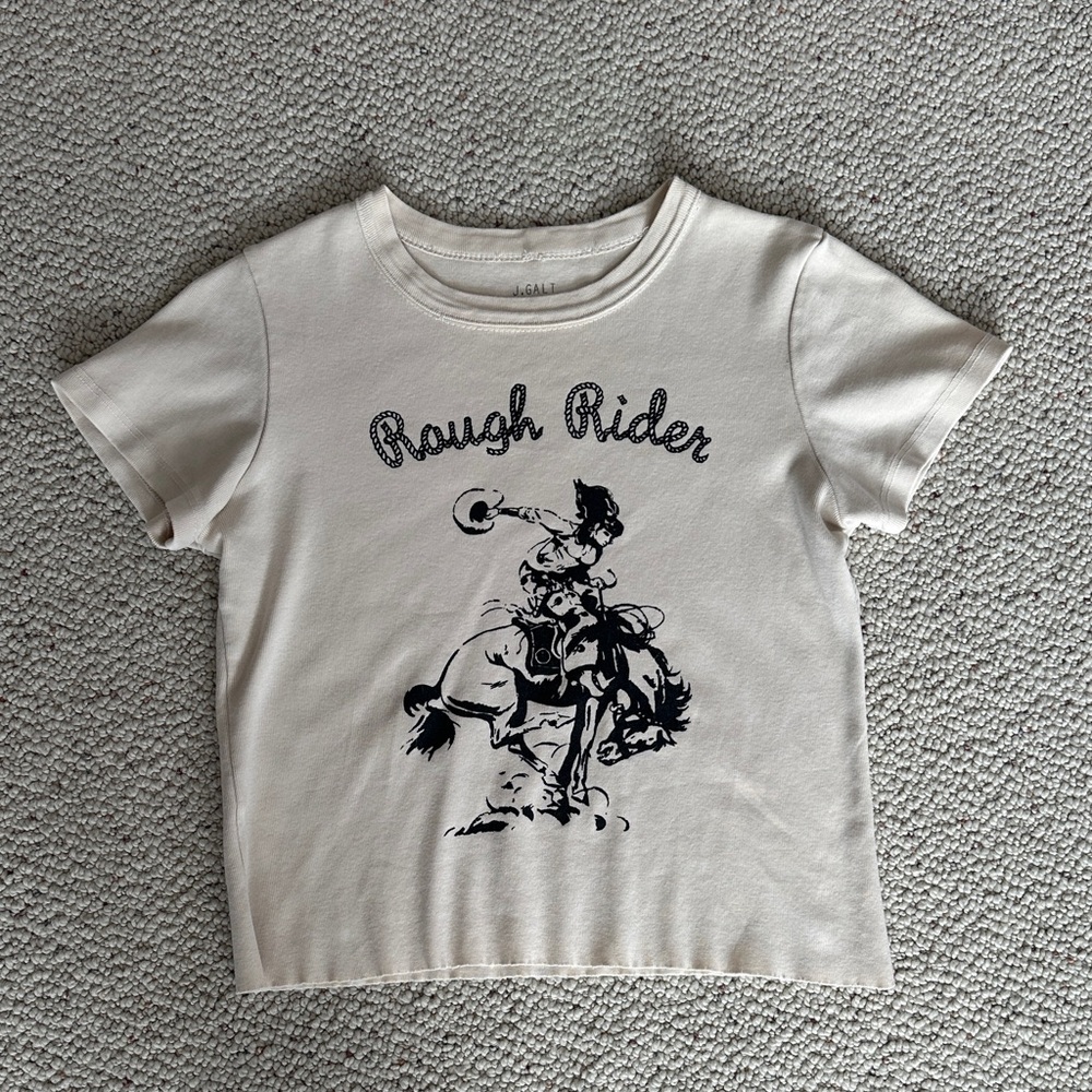 Rough Rider Kids Cream T-Shirt